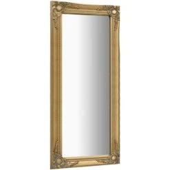 DéCOSHOP26 Miroir Mural Rectangulaire Style Baroque 50x120 Cm Doré - Or 8 DéCOSHOP26 Miroir Mural Rectangulaire Style Baroque 50x120 Cm Doré - Or -Miroir Soldes Boutique 33175511 2