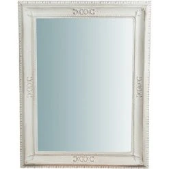 BISCOTTINI Miroir Mural Vertical/horizontal En Bois De Mur En Finition Blanche Antique L67XPR4, 5XH87 Cm Made In Italy 8 BISCOTTINI Miroir Mural Vertical/horizontal En Bois De Mur En Finition Blanche Antique L67XPR4, 5XH87 Cm Made In Italy -Miroir Soldes Boutique 33302726 2