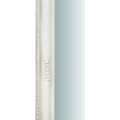 BISCOTTINI Miroir Mural Vertical/horizontal En Bois De Mur En Finition Blanche Antique L67XPR4, 5XH87 Cm Made In Italy 7 BISCOTTINI Miroir Mural Vertical/horizontal En Bois De Mur En Finition Blanche Antique L67XPR4, 5XH87 Cm Made In Italy – Image 5