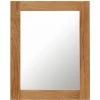 DéCOSHOP26 Miroir Mural 40x50 Cm En Bois De Chêne Massif - Noir -Miroir Soldes Boutique 33515524 1