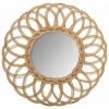 ATMOSPHERA, CRATEUR D'INTRIEUR Miroir Mural En Osier "Fleuri" 50cm Naturel 2 ATMOSPHERA, CRATEUR D'INTRIEUR Miroir Mural En Osier "Fleuri" 50cm Naturel -Miroir Soldes Boutique 33661545 1