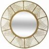 ATMOSPHERA, CRŽATEUR D'INTŽRIEUR Miroir Mural Rond En Bambou "Ina" 89cm Naturel -Miroir Soldes Boutique 33664163 1