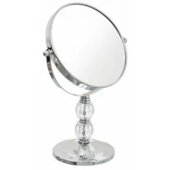 FIVE SIMPLY SMART Miroir Pivotant à Poser "Precious" 30cm Argent