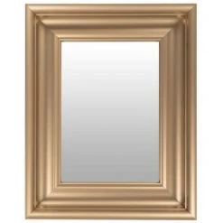 Paris Prix - Miroir Mural Déco "scott" 45cm Champagne