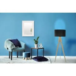 Paris Prix - Miroir Mural Déco "howard" 83cm Blanc -Miroir Soldes Boutique 33668184 3