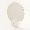 Miroir De Table Nives SKLUM Bois De Suar - Blanc -Miroir Soldes Boutique 33872871 1