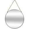 ATMOSPHERA, CRŽATEUR D'INTŽRIEUR Miroir Rond En Métal "Corde" 55cm Gris -Miroir Soldes Boutique 33892103 1