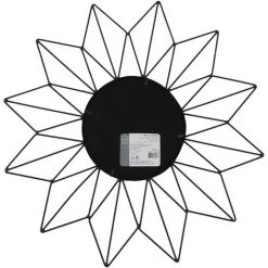 THE HOME DECO FACTORY Miroir Filaire Soleil 50 Cm Noir - Noir -Miroir Soldes Boutique 33972971 4