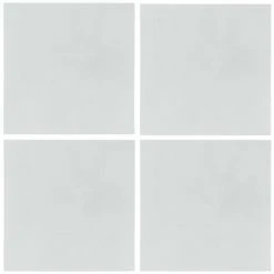 ATMOSPHERA, CRŽATEUR D'INTŽRIEUR Lot De 4 Miroirs Adhésifs "Carré" 30x30cm Argent