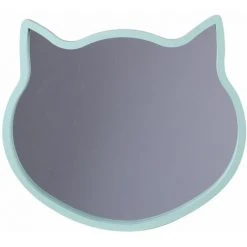 TOILINUX Miroir Chat Pour Chambre D'enfant - 36 X 33 X1,8 - Vert