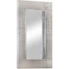 VidaXL Miroir De Style Aviation 80x50 Cm Métal - Argent -Miroir Soldes Boutique 34612600 1