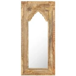 Miroir 50x3x110 Cm Bois De Manguier Massif VidaXL
