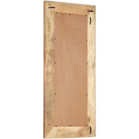 VidaXL Miroir Sculpté à La Main 110x50x11 Cm Bois De Manguier Solide - Brun 5 VidaXL Miroir Sculpté à La Main 110x50x11 Cm Bois De Manguier Solide - Brun – Image 3