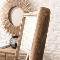 MACABANE ANDRIAN - Miroir Sur Pieds Marron Bois Pin Recyclé - Naturelle 9 MACABANE ANDRIAN - Miroir Sur Pieds Marron Bois Pin Recyclé - Naturelle -Miroir Soldes Boutique 35105598 3