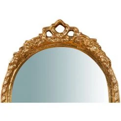 BISCOTTINI Miroir Murale En Bois Finition Feuille Or Vieilli Aux Dimensions L40XPR5X98 Cm Made In Italy 8 BISCOTTINI Miroir Murale En Bois Finition Feuille Or Vieilli Aux Dimensions L40XPR5X98 Cm Made In Italy -Miroir Soldes Boutique 35494237 2