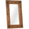 ASUPERMALL Miroir Bois D'acacia Massif 50 X 80 Cm 1 ASUPERMALL Miroir Bois D'acacia Massif 50 X 80 Cm -Miroir Soldes Boutique 35498832 1