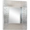 ASUPERMALL Miroir De Style Aviation 50x50 Cm Metal -Miroir Soldes Boutique 35499892 1