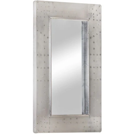 ASUPERMALL Miroir De Style Aviation 80x50 Cm Metal 3 ASUPERMALL Miroir De Style Aviation 80x50 Cm Metal
