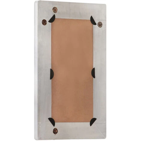 ASUPERMALL Miroir De Style Aviation 80x50 Cm Metal 5 ASUPERMALL Miroir De Style Aviation 80x50 Cm Metal – Image 3