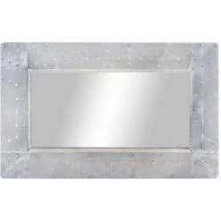ASUPERMALL Miroir De Style Aviation 80x50 Cm Metal 10 ASUPERMALL Miroir De Style Aviation 80x50 Cm Metal -Miroir Soldes Boutique 35499893 4