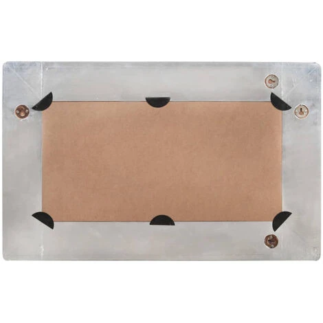 ASUPERMALL Miroir De Style Aviation 80x50 Cm Metal 7 ASUPERMALL Miroir De Style Aviation 80x50 Cm Metal – Image 5