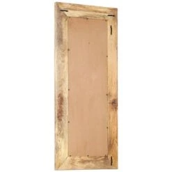 ASUPERMALL Miroir Sculpte A La Main 110x50x11 Cm Bois De Manguier Solide -Miroir Soldes Boutique 35499914 3