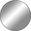 HOUSE NORDIC Miroir Métal Noir Jersey D40 - Noir -Miroir Soldes Boutique 35541673 1