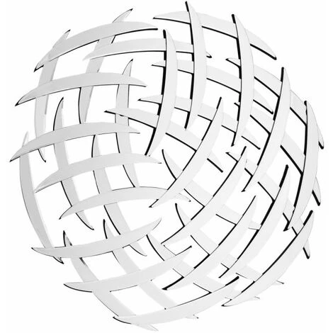 Paris Prix - Miroir Mural Déco "athene" 80cm Argent 3 Paris Prix - Miroir Mural Déco "athene" 80cm Argent