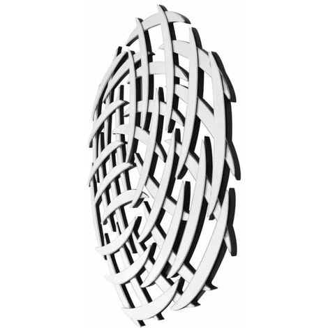 Paris Prix - Miroir Mural Déco "athene" 80cm Argent 6 Paris Prix - Miroir Mural Déco "athene" 80cm Argent – Image 4