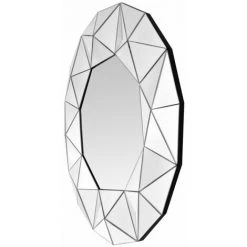 Paris Prix - Miroir Mural Design "vulcanus" 70cm Argent 9 Paris Prix - Miroir Mural Design "vulcanus" 70cm Argent -Miroir Soldes Boutique 35819627 4