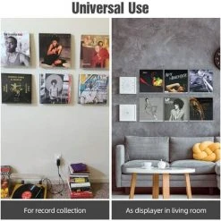 BEARSU Support Mural Pour Support De Disque, Paquet De 6, Support D'album En Acrylique Transparent Pour étagère De Disque En Vinyle Transparent, Affichez Votre écoute/livre Quotidien De LP Au Bureau à La Maison 11 BEARSU Support Mural Pour Support De Disque, Paquet De 6, Support D'album En Acrylique Transparent Pour étagère De Disque En Vinyle Transparent, Affichez Votre écoute/livre Quotidien De LP Au Bureau à La Maison -Miroir Soldes Boutique 36579020 5