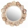 Paris Prix - Miroir Rond Design "lisa" 65cm Mauve -Miroir Soldes Boutique 36614700 1