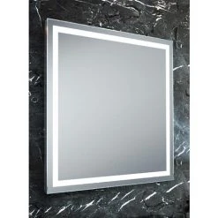 ATELIERBAGNO ISABAGNO Miroir Avec Bande Dépolie Et éclairage Led Integré -Miroir Soldes Boutique 36618157 3