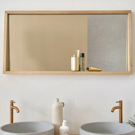 BOIS DESSUS BOIS DESSOUS Miroir En Bois De Chêne 100 - Naturel 5 BOIS DESSUS BOIS DESSOUS Miroir En Bois De Chêne 100 - Naturel – Image 3