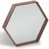 Paris Prix - Miroir Mural Design "enzo" 46cm Naturel