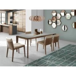 Paris Prix - Miroir Mural Design "enzo" 46cm Naturel 7 Paris Prix - Miroir Mural Design "enzo" 46cm Naturel -Miroir Soldes Boutique 36776994 3