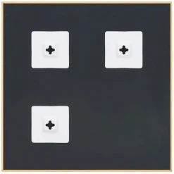 Miroir Doré 40x40 Cm VidaXL -Miroir Soldes Boutique 36783470 4