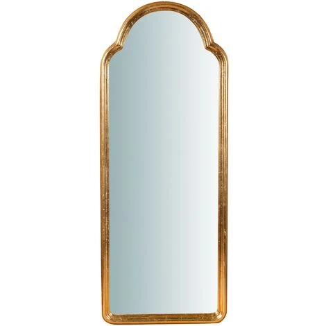 BISCOTTINI Miroir Mruale En Bois Finition Feuille Or Vieilli Aux Dimensions L40XPR3XH100 Cm Made In Italy 4 BISCOTTINI Miroir Mruale En Bois Finition Feuille Or Vieilli Aux Dimensions L40XPR3XH100 Cm Made In Italy – Image 2