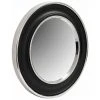 Paris Prix - Miroir Mural Design "eleganca" 45cm Argent & Noir -Miroir Soldes Boutique 36890570 1