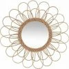 KONTARBOOR Miroir Fleur En Rotin Diamètre 56 Cm -Miroir Soldes Boutique 37072559 1