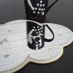 ABCRITAL Miroir Mural Chambre D'Enfants 3D Nuages ​​Miroir Miroir Mural Acrylique Miroir Autocollant Fille Décoration Murale Pour Chambre D'Enfants Salle De Bain -Miroir Soldes Boutique 38079404 4