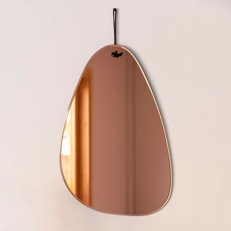 Miroir Mural Fumé Guillou SKLUM Verre - Cuivre 3 Miroir Mural Fumé Guillou SKLUM Verre - Cuivre