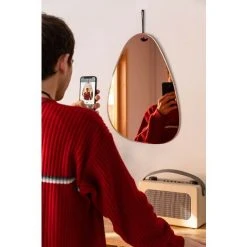 Miroir Mural Fumé Guillou SKLUM Verre - Cuivre 9 Miroir Mural Fumé Guillou SKLUM Verre - Cuivre -Miroir Soldes Boutique 38421551 3