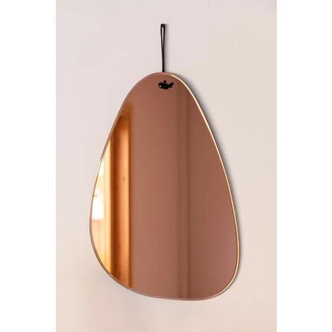 Miroir Mural Fumé Guillou SKLUM Verre - Cuivre 6 Miroir Mural Fumé Guillou SKLUM Verre - Cuivre – Image 4