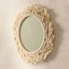 Miroir Mural Rond En Macramé (Ø29 Cm) Jerom SKLUM Macramé - Beige Crème -Miroir Soldes Boutique 38421611 1