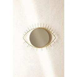 Miroir Mural En Métal Yuls SKLUM Fer Doré - Doré 10 Miroir Mural En Métal Yuls SKLUM Fer Doré - Doré -Miroir Soldes Boutique 38421671 4