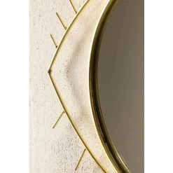 Miroir Mural En Métal Yuls SKLUM Fer Doré - Doré 11 Miroir Mural En Métal Yuls SKLUM Fer Doré - Doré -Miroir Soldes Boutique 38421671 5