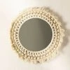 Miroir Mural Rond En Macramé (Ø50 Cm) Jarn SKLUM Macramé - Beige Crème 1 Miroir Mural Rond En Macramé (Ø50 Cm) Jarn SKLUM Macramé - Beige Crème -Miroir Soldes Boutique 39028171 1