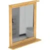 EISL Miroir Avec Cadre En Bambou 67x11x70 Cm - Brun -Miroir Soldes Boutique 39352334 1
