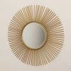 Miroir Rond En Métal (Ø80 Cm) Circé SKLUM Fer - Or -Miroir Soldes Boutique 39355066 1